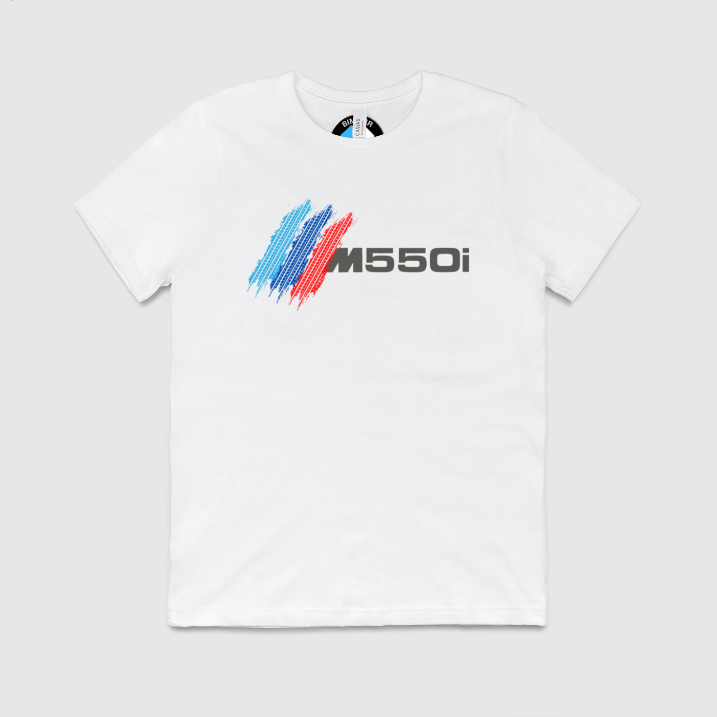 M550i Tire Stripes Mens Crew Tee