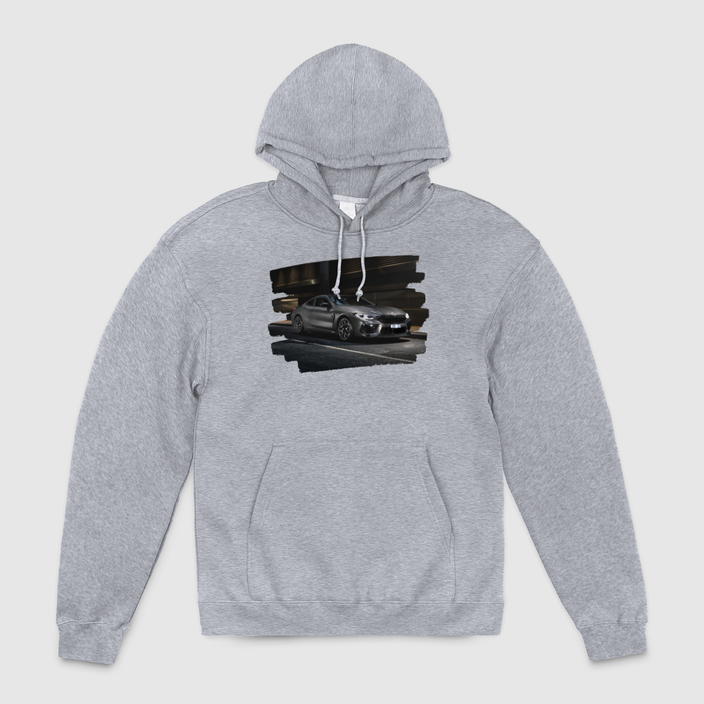 M8 Gray Unisex Pullover Hoodie