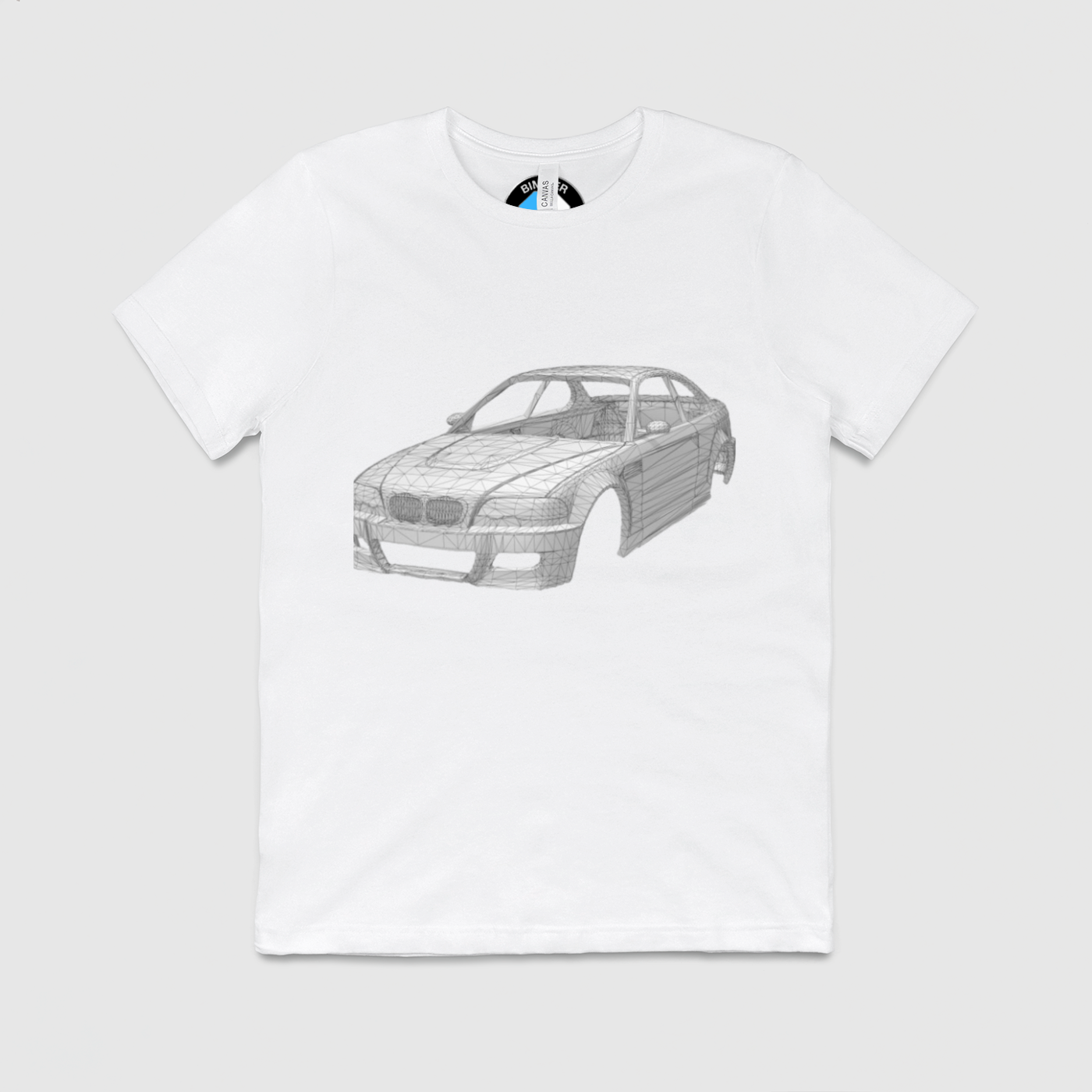 e46 Blueprint Chassis Mens Crew Tee