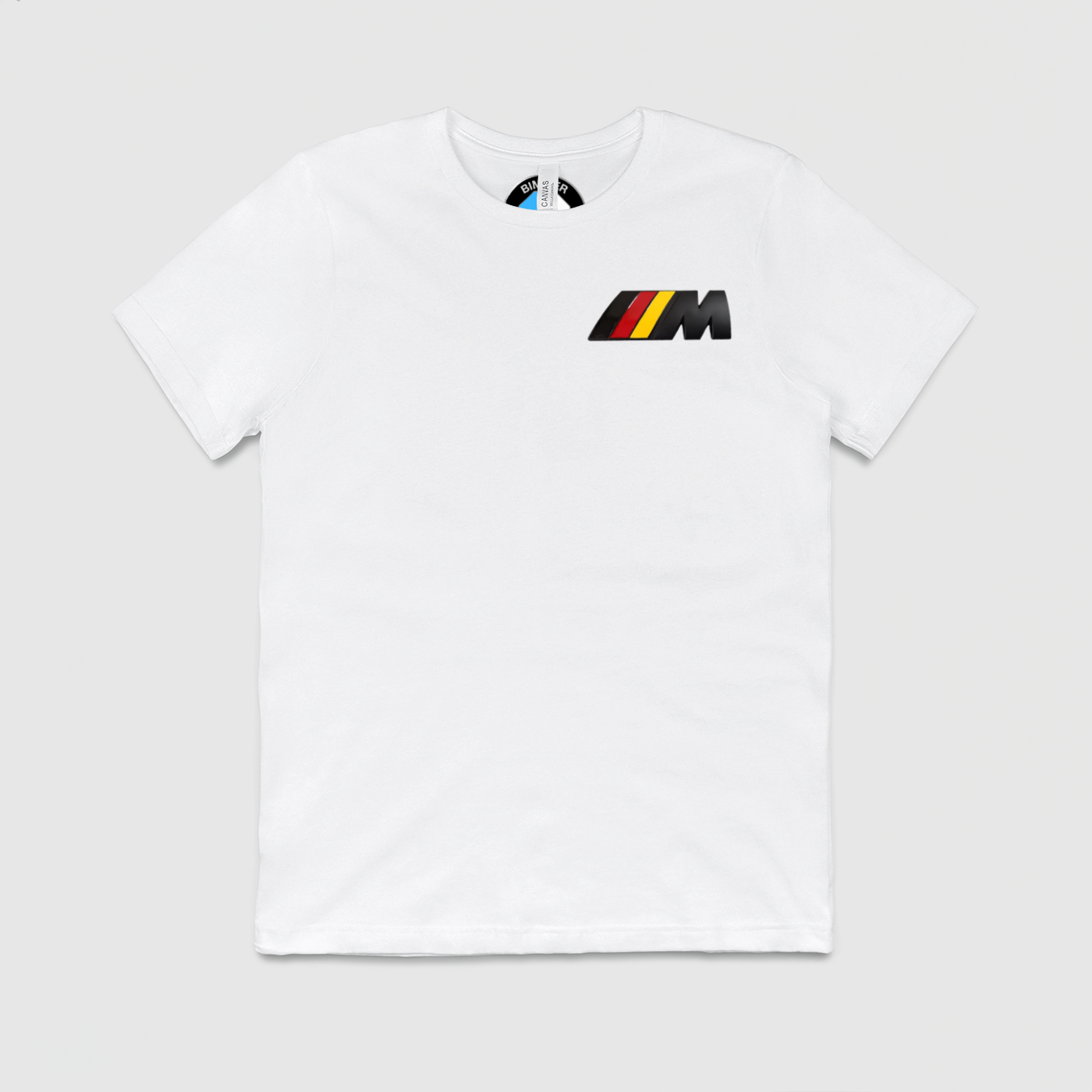 Patch German M Emblem Mens Crew Tee