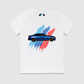 g82 Side View M Stripes Mens Crew Tee