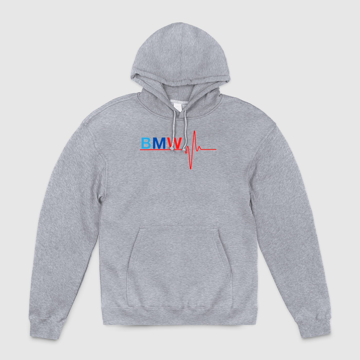 BMW M Colors Heart Beat Unisex Pullover Hoodie