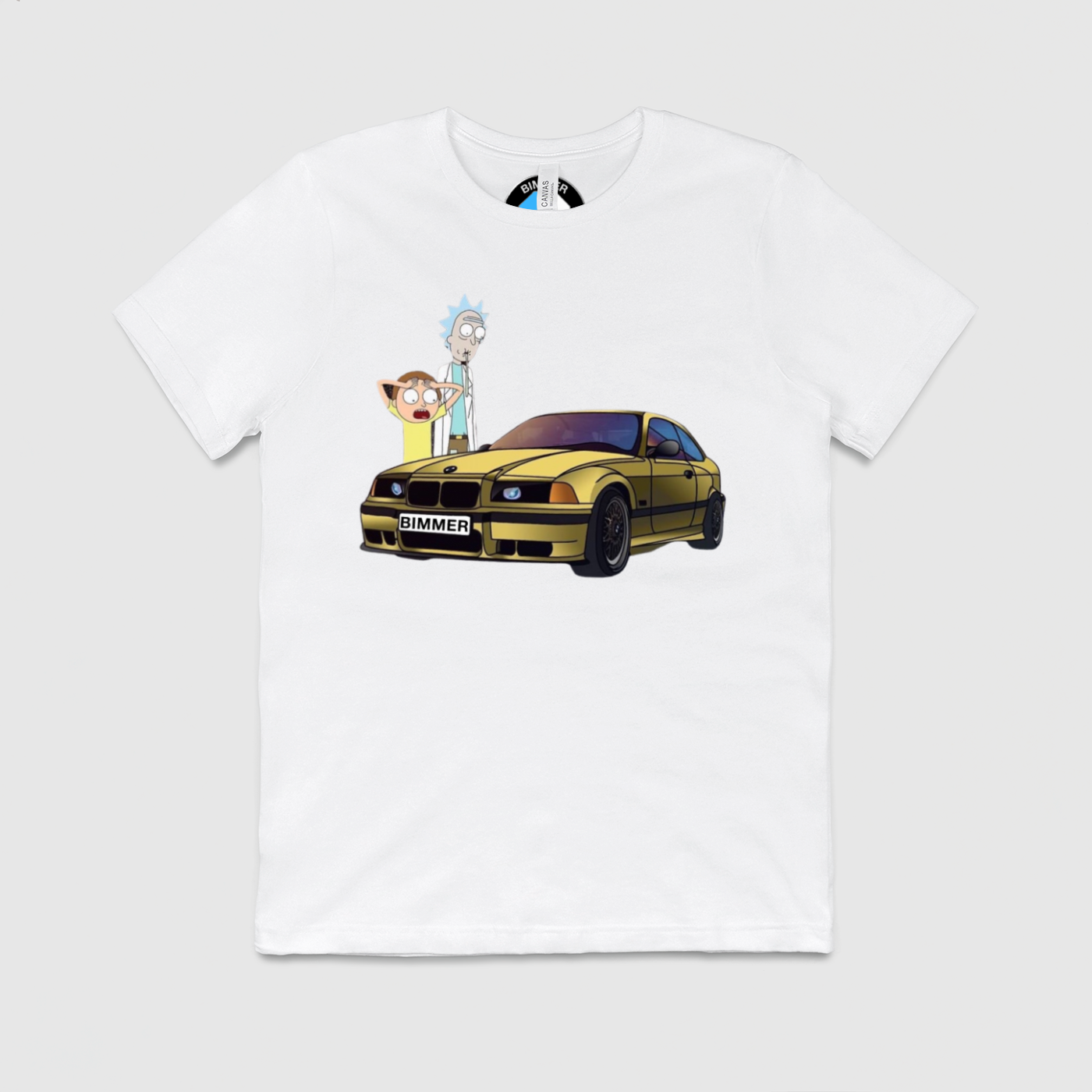 e36 Rick and Morty Fascination Mens Crew Tee