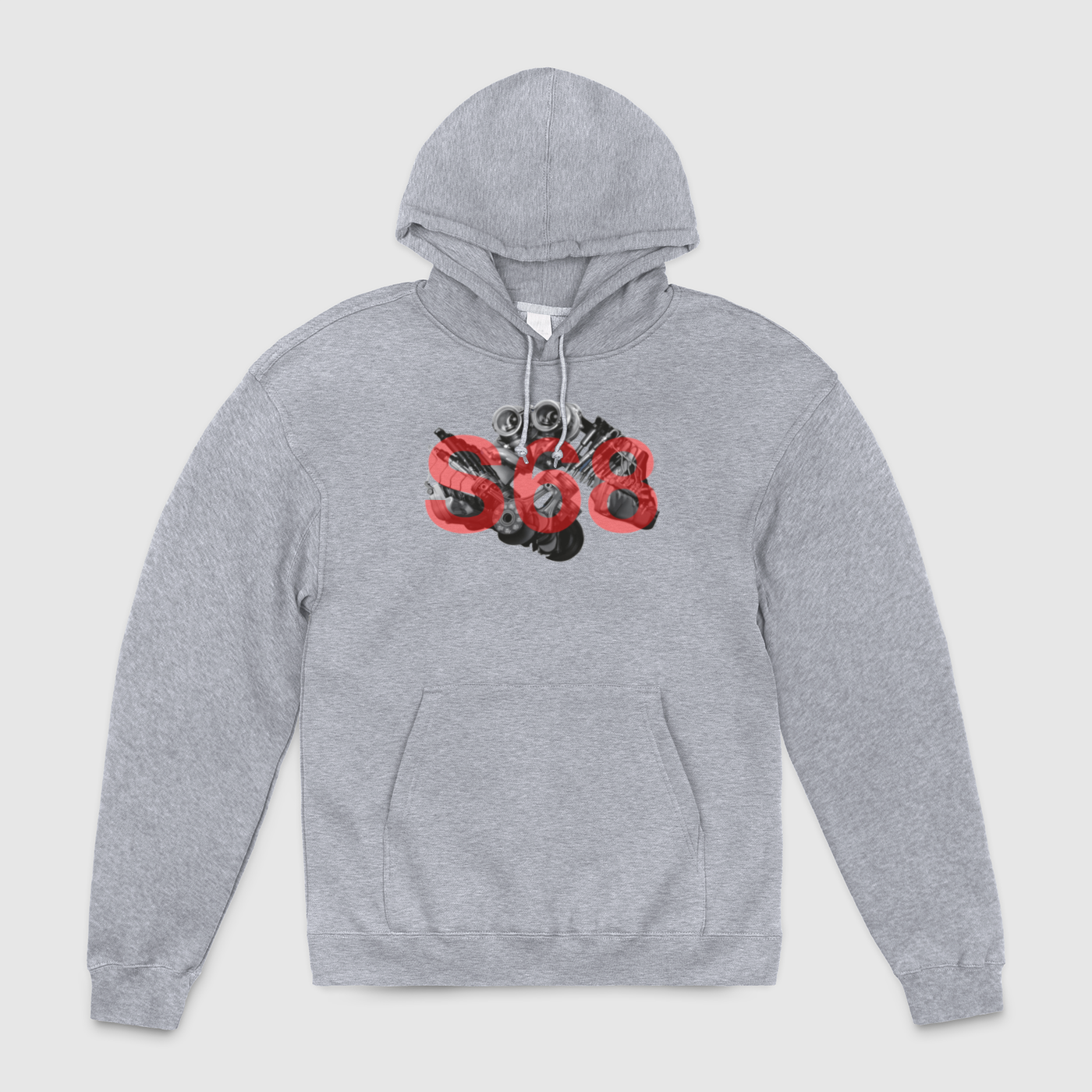 S68 with Text Unisex Pullover Hoodie