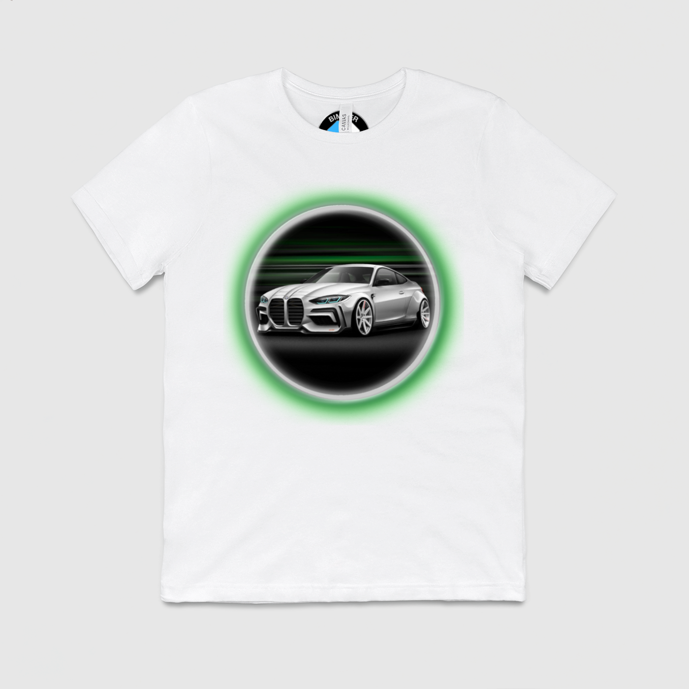 g82 Widebody Green Glow Mens Crew Tee