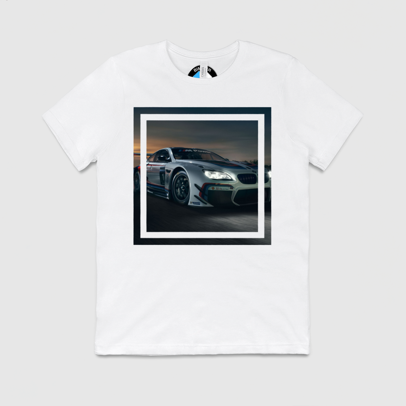 M6 Race Car Mens Crew Tee