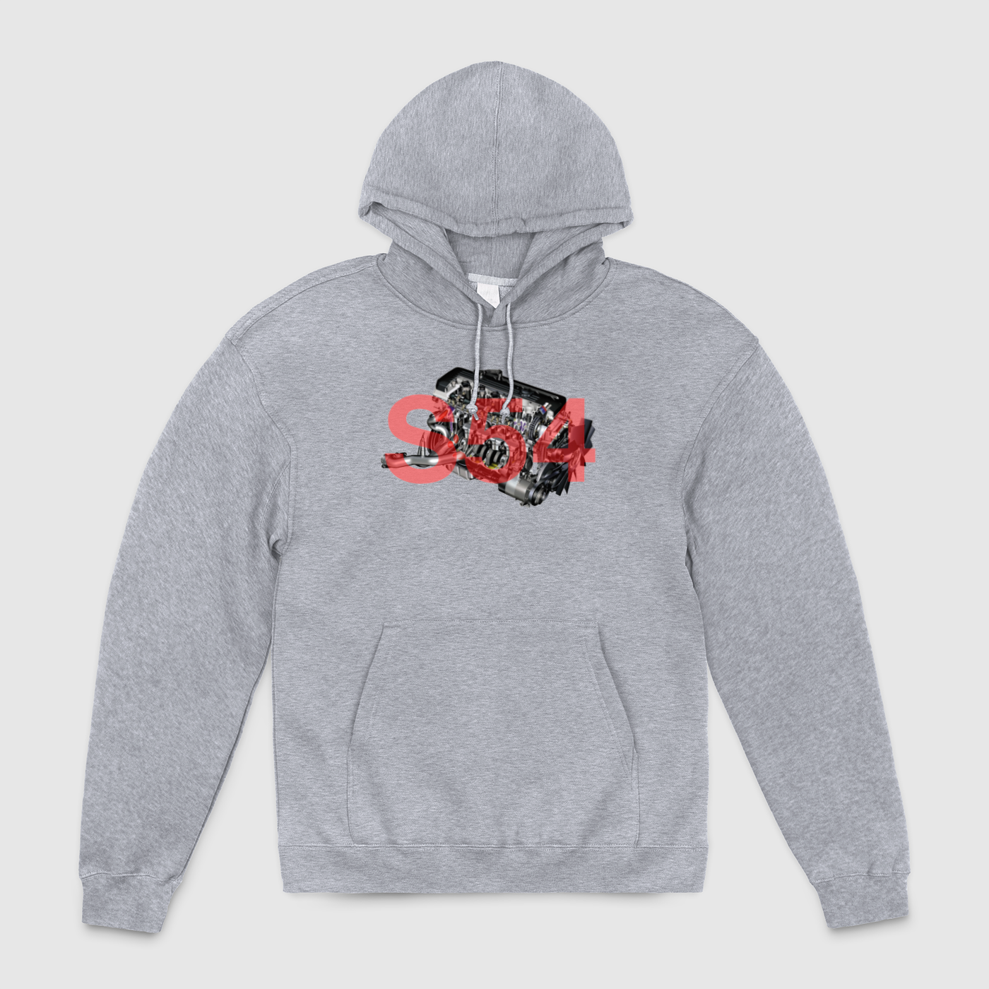 S54 with Text Unisex Pullover Hoodie