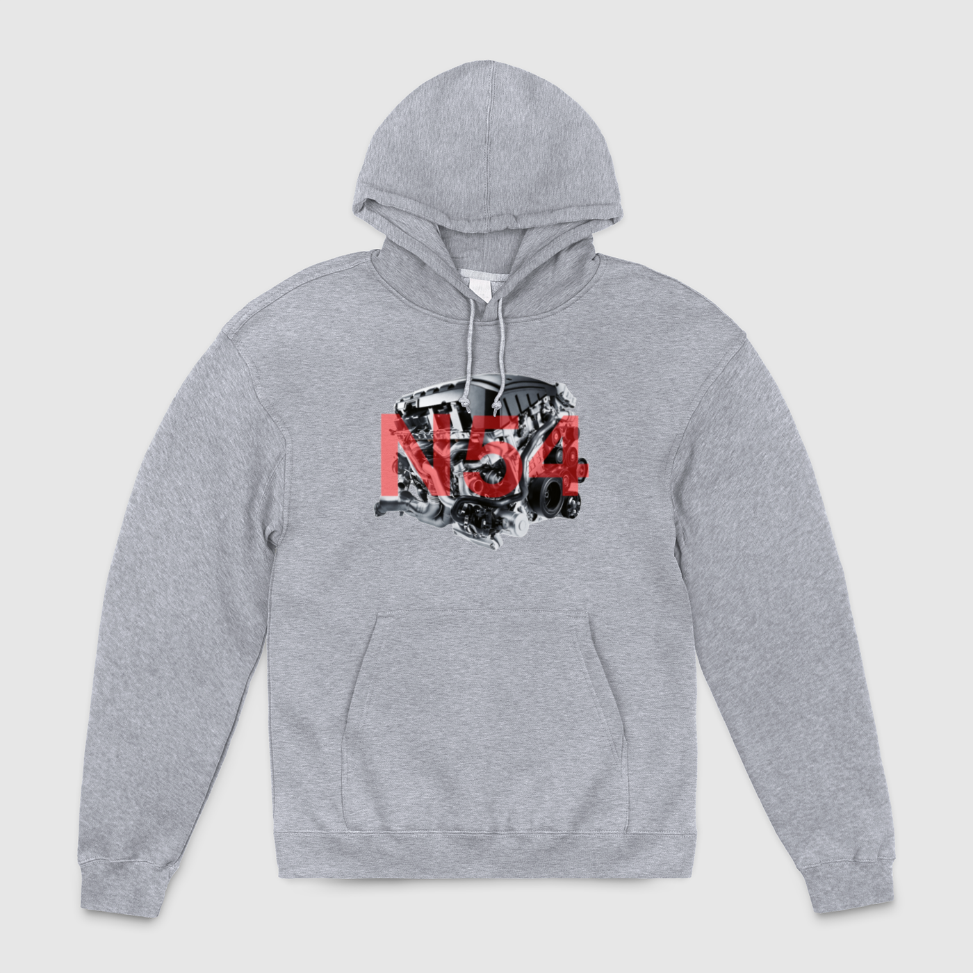 N54 v2 with Text Unisex Pullover Hoodie