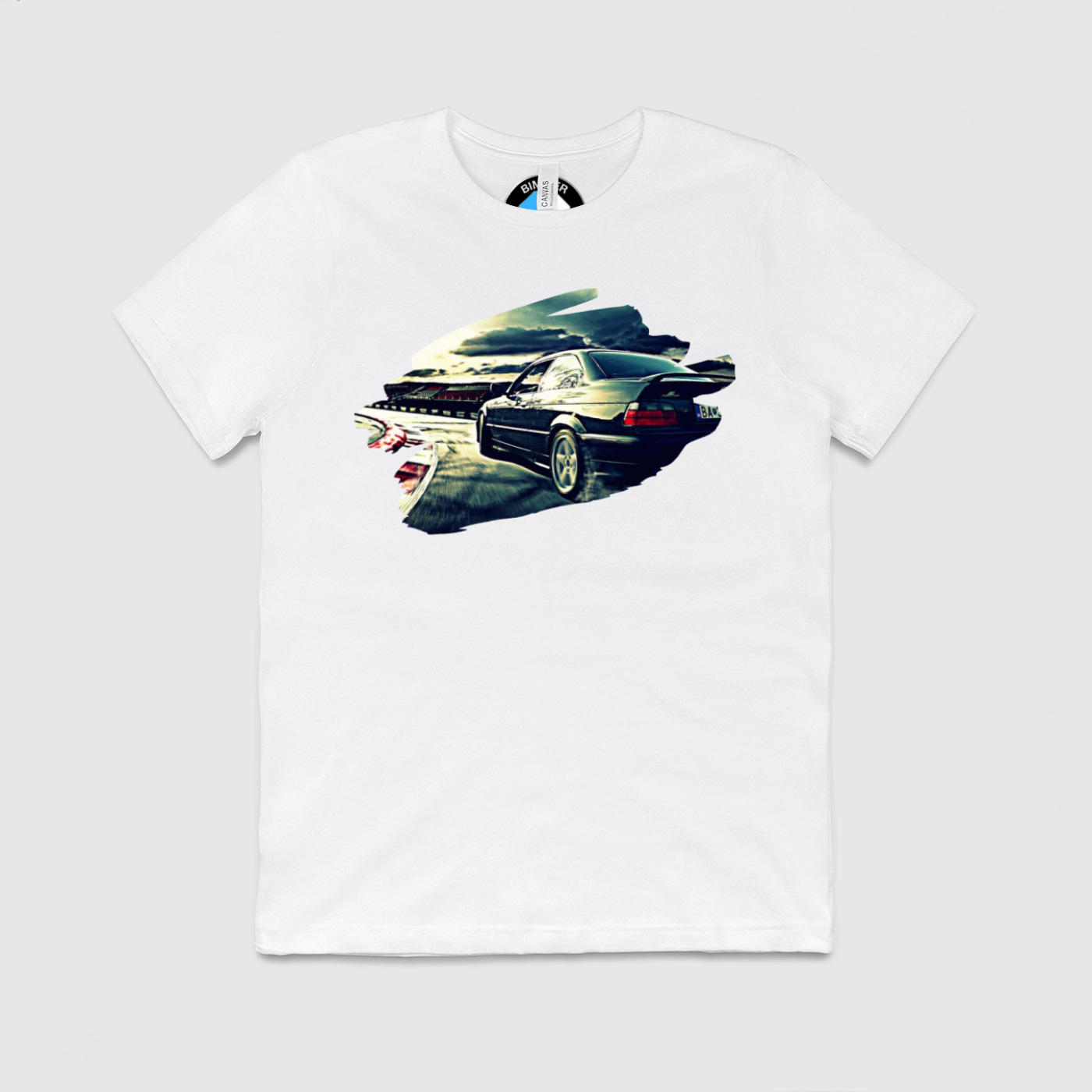 e36 Drift On Track Mens Crew Tee