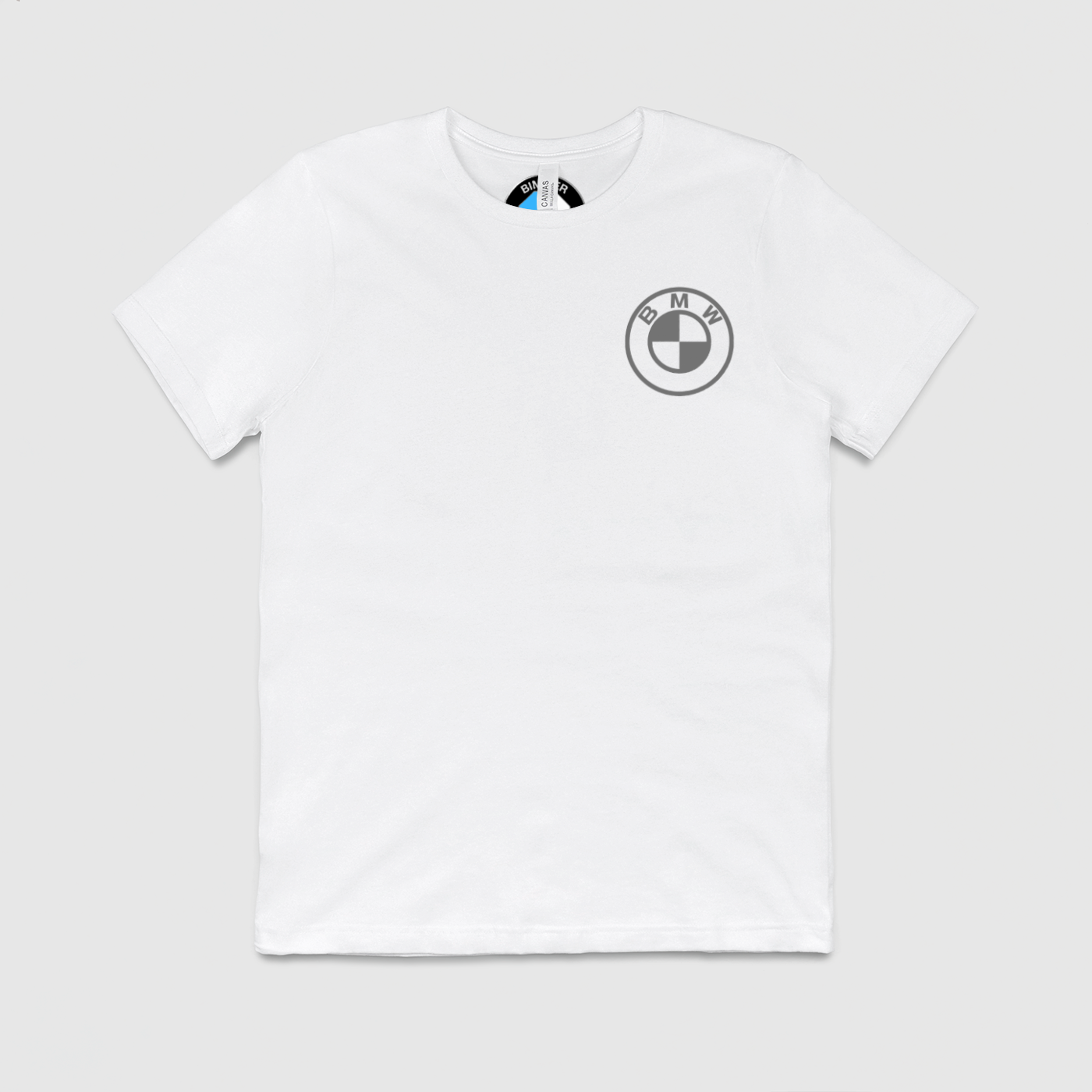 BMW Plain Logo Mens Crew Tee