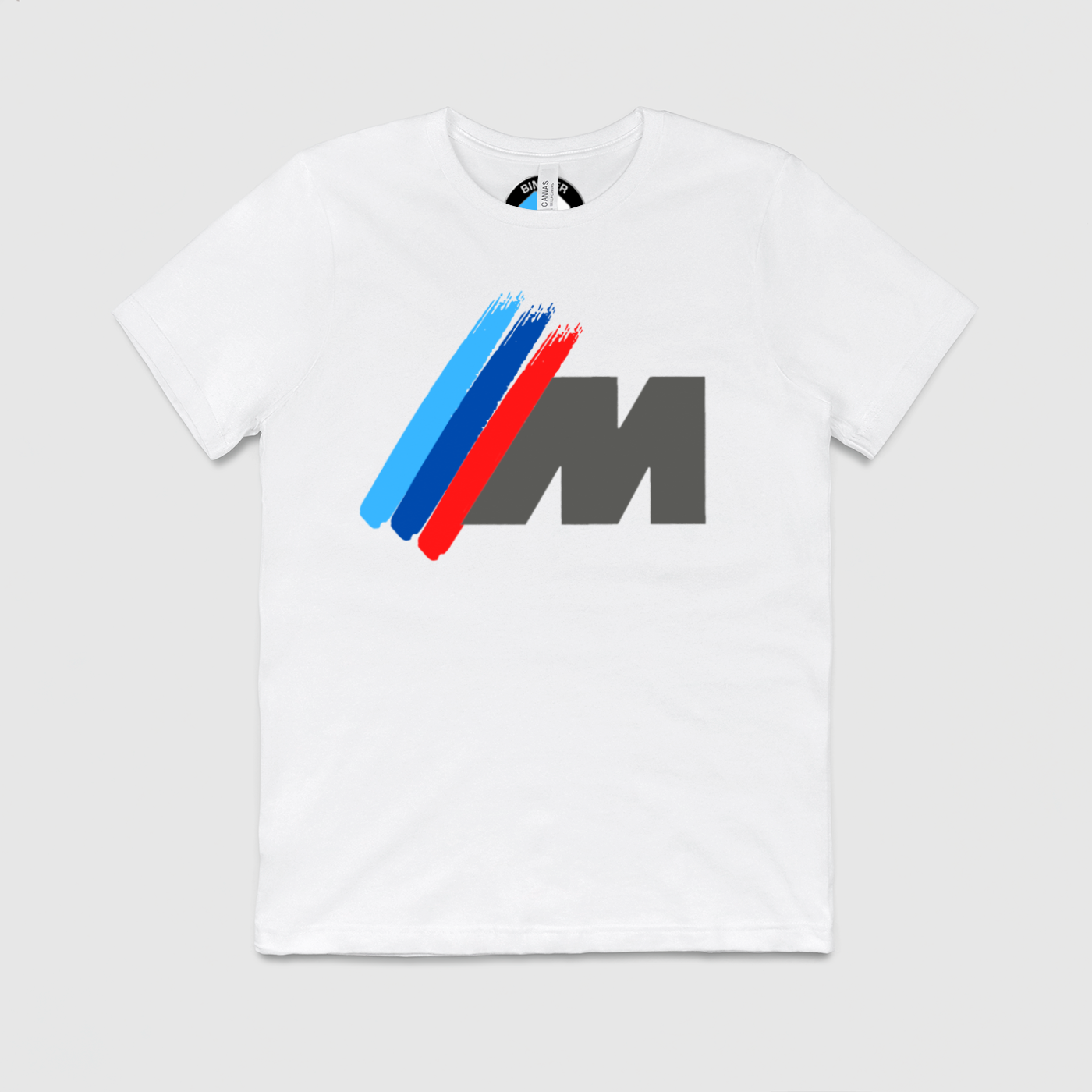 M Stripes v1 Mens Crew Tee