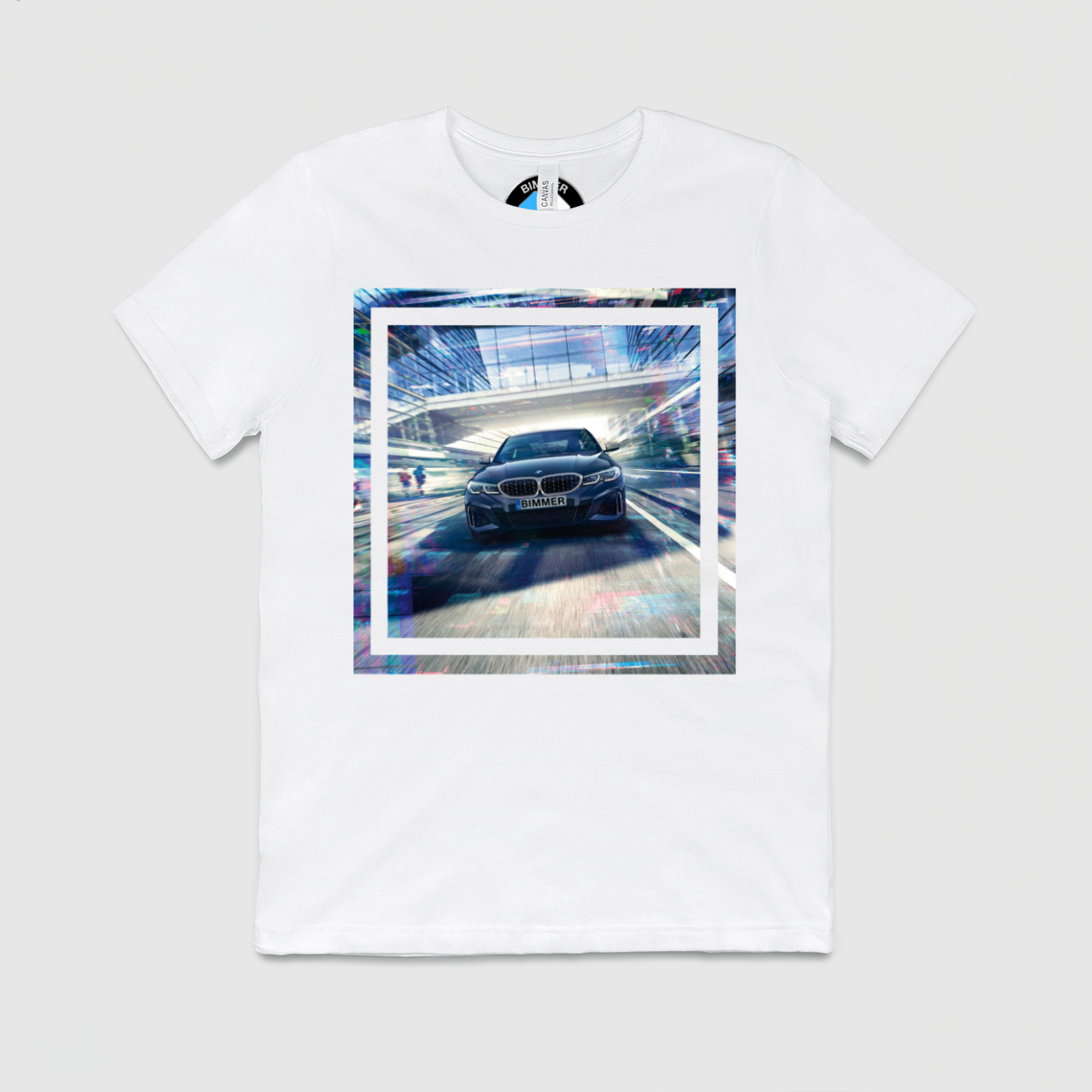 g20 g22 Blurred Road Mens Crew Tee