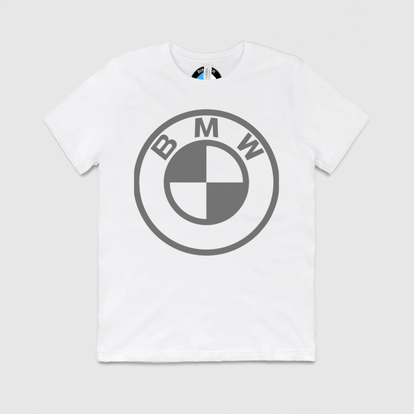 BMW Big Plain Logo Mens Crew Tee