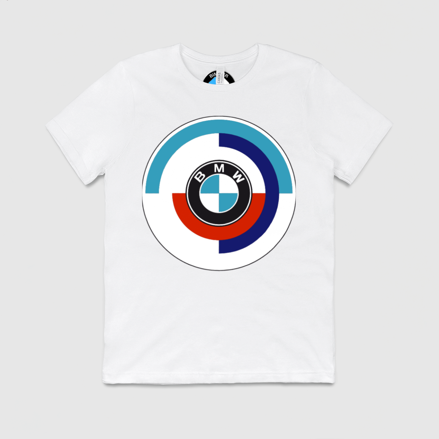 BMW Big Vintage Logo Mens Crew Tee