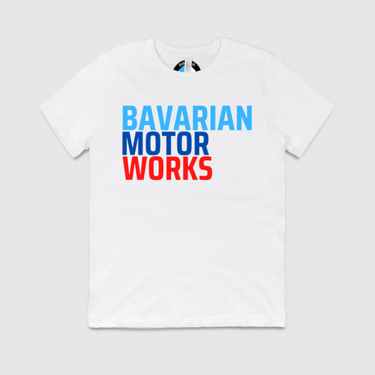 Bavarian Motor Works Mens Crew Tee