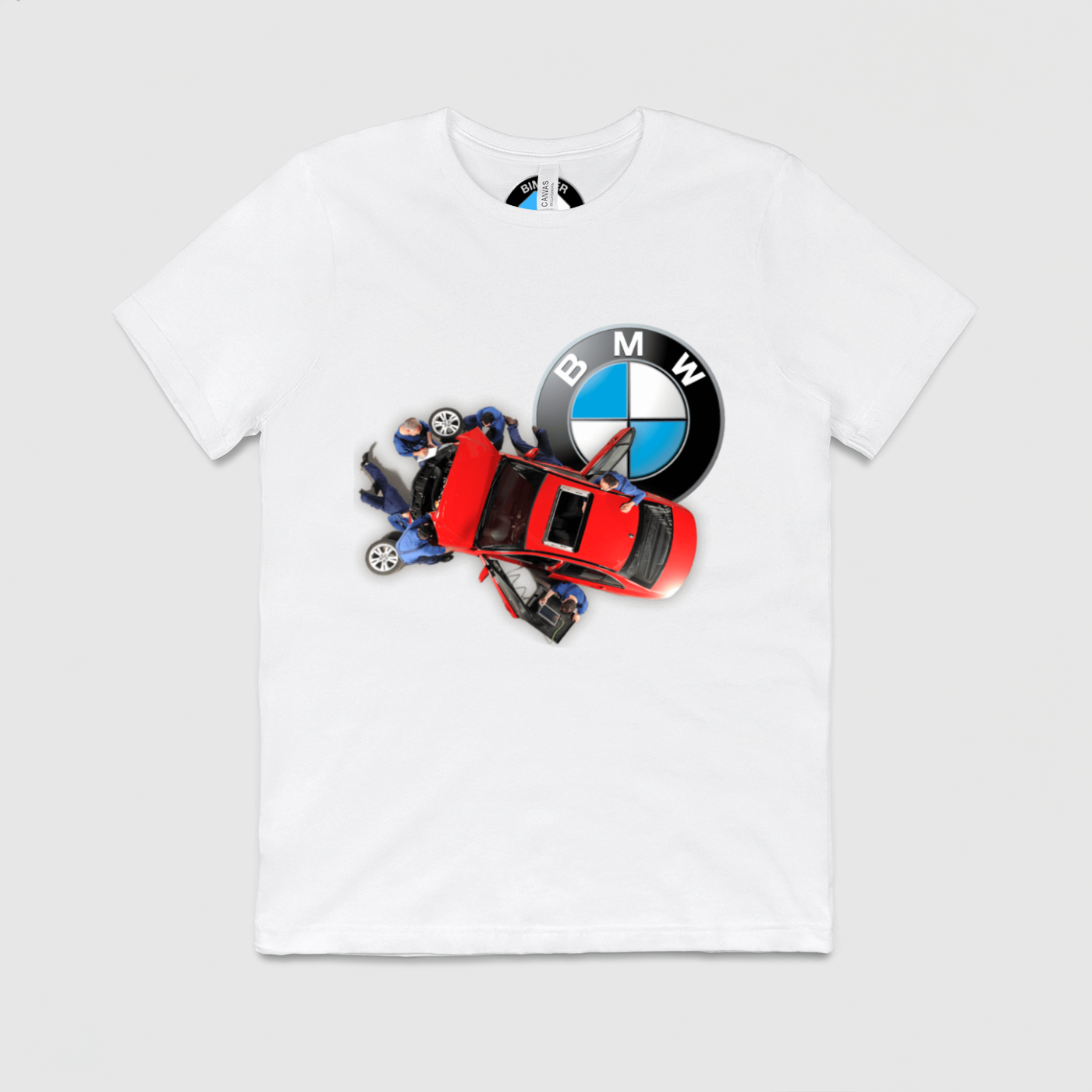 BMW Mechanics Working Mens Crew Tee