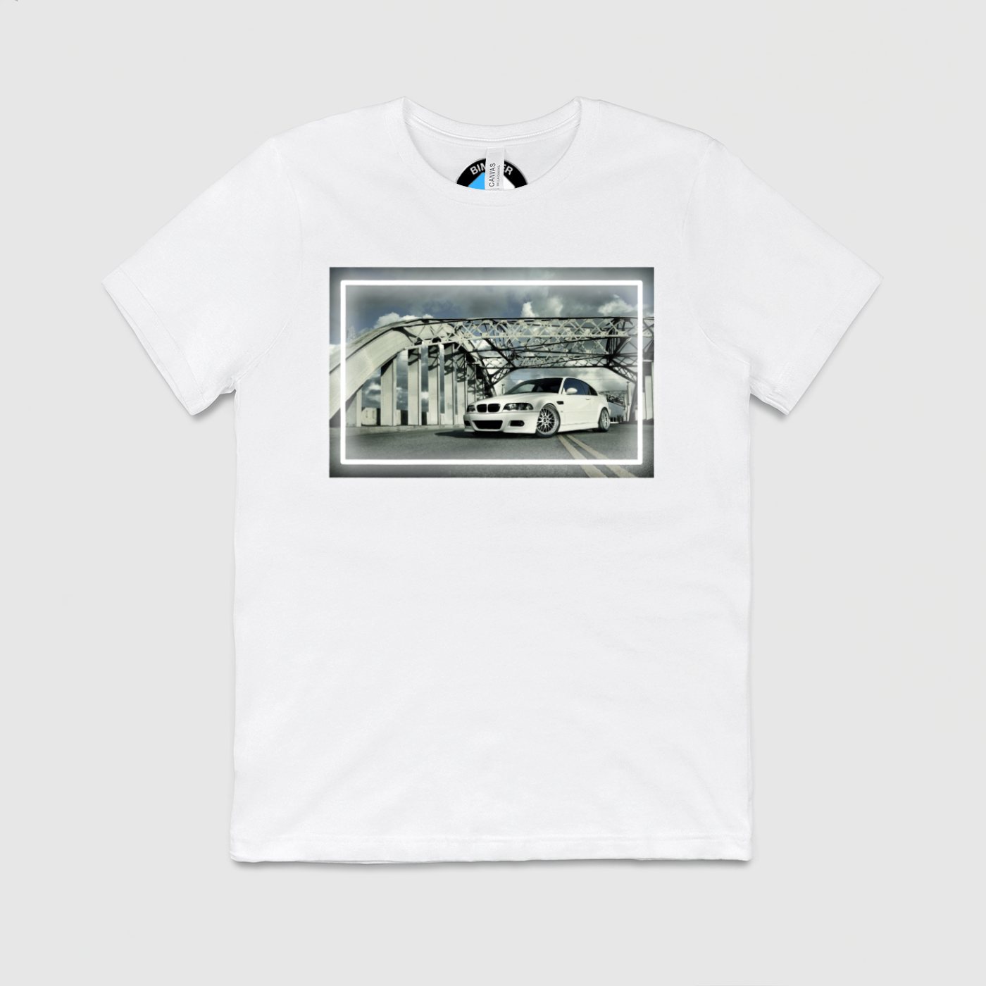 e46 White Bridge Mens Crew Tee