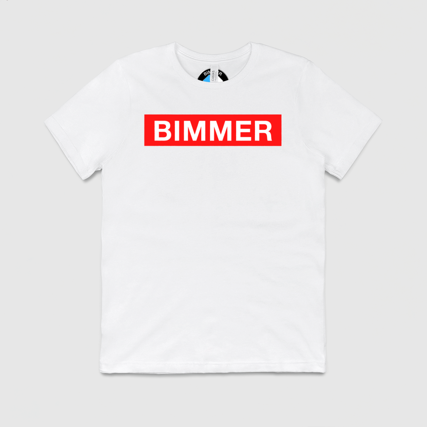 BIMMER Supreme Style Mens Crew Tee