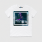 e34 City Pruple Glow Mens Crew Tee