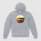 e30 Sunset Circle Unisex Pullover Hoodie