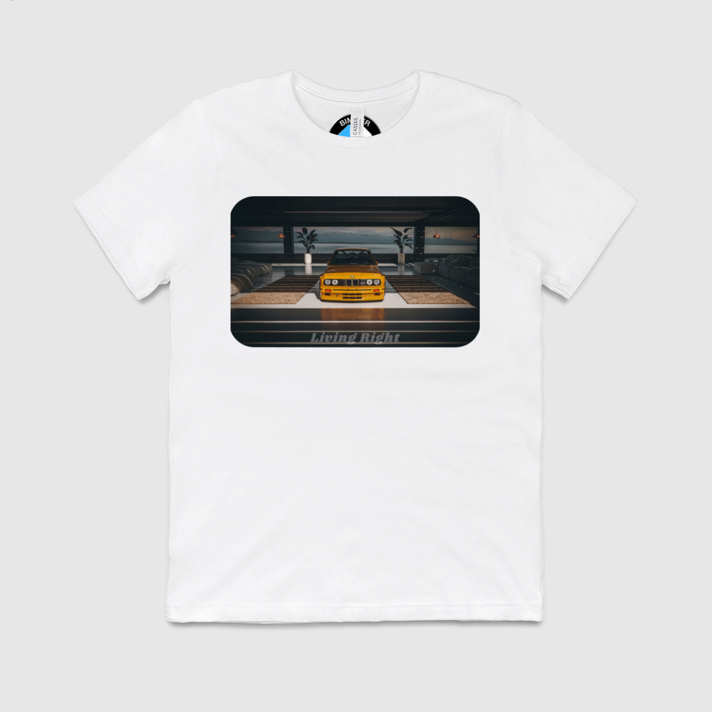 e30 Living Right Mens Crew Tee