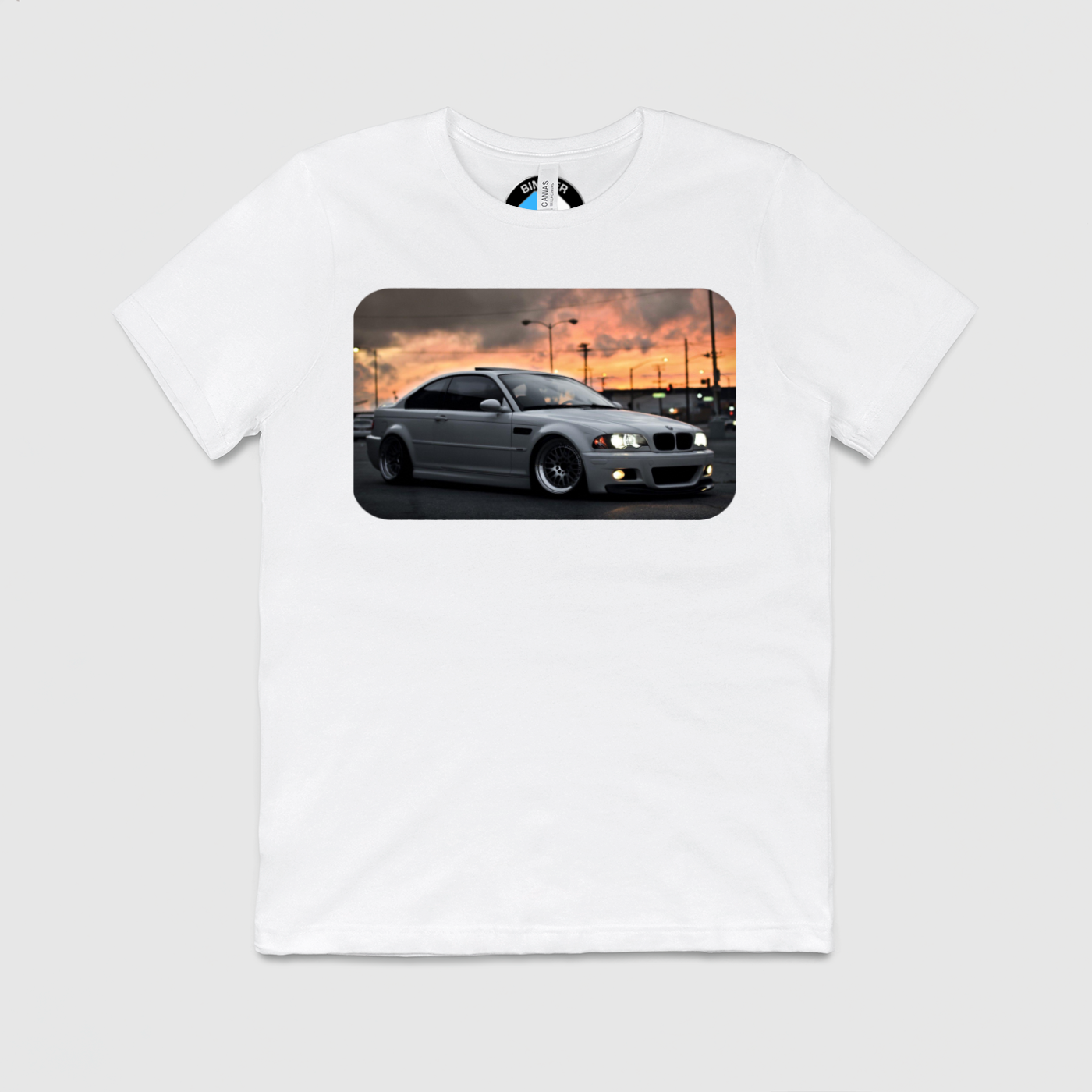 e46 Cloudy Sky Mens Crew Tee