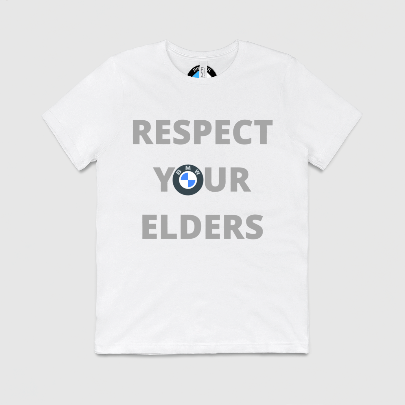 Respect Your Elders Colored Mens Crew Tee