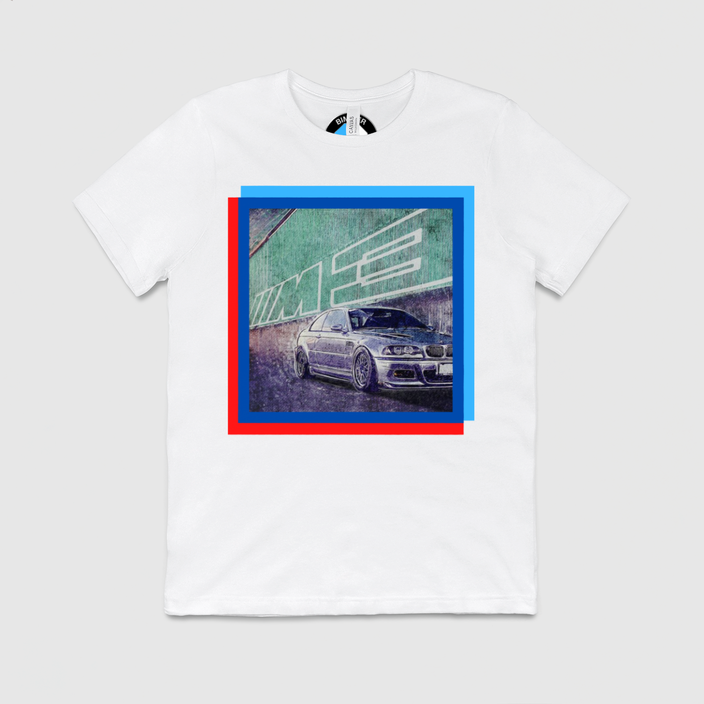 e46 M3 M Border Mens Crew Tee