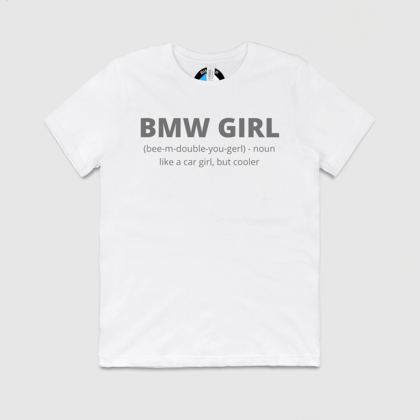 BMW Girl Definition Mens Crew Tee