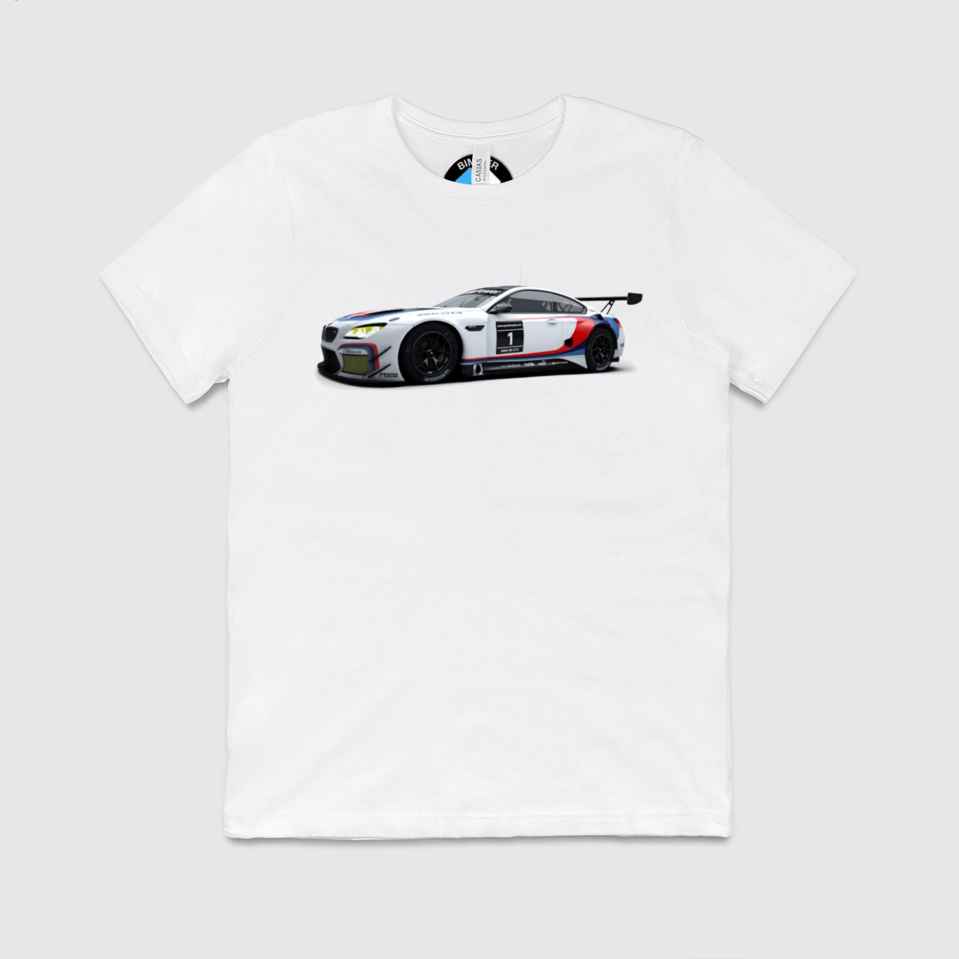 f13 GT3 Side View Mens Crew Tee