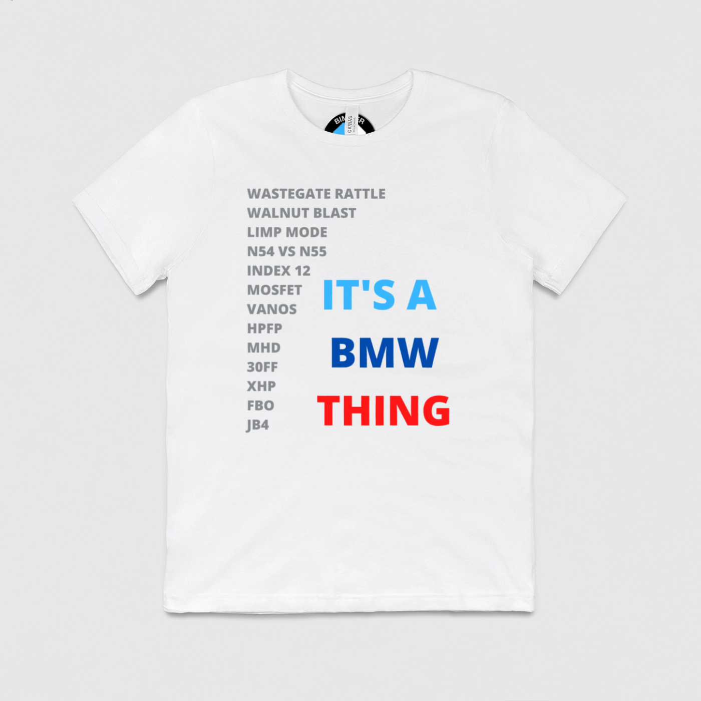 Its a BMW Thing Mens Crew Tee