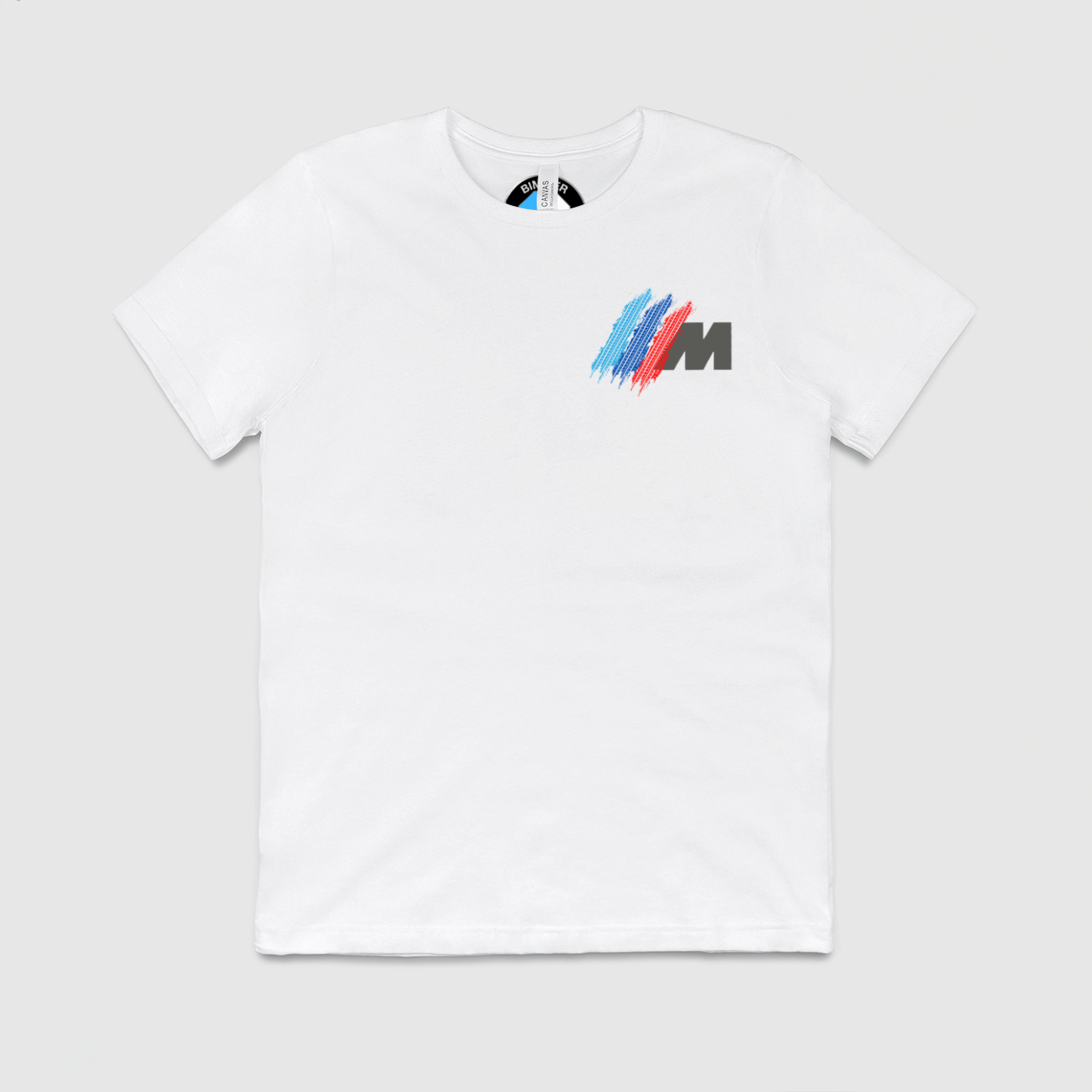 M Tire Stripes Mens Crew Tee