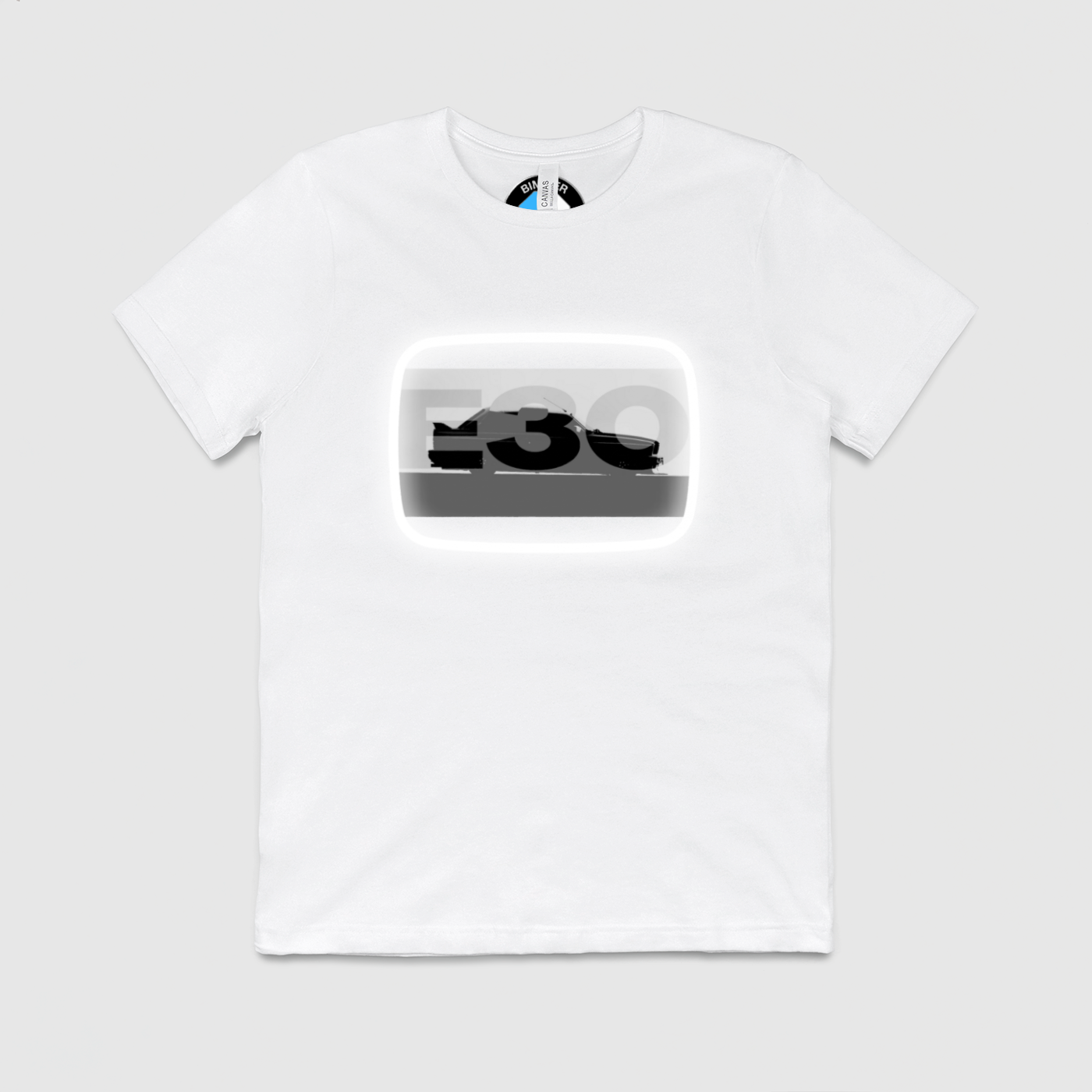 e30 White Glow Mens Crew Tee