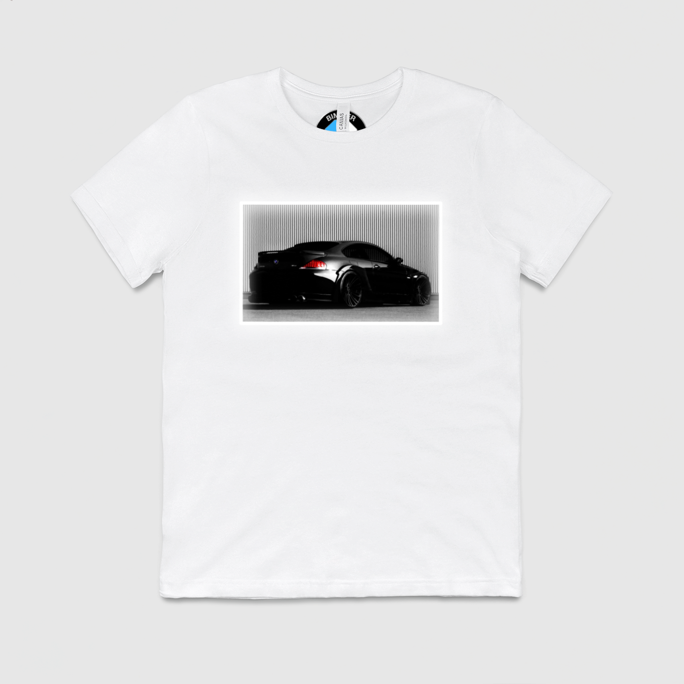 e63 White Glow Mens Crew Tee