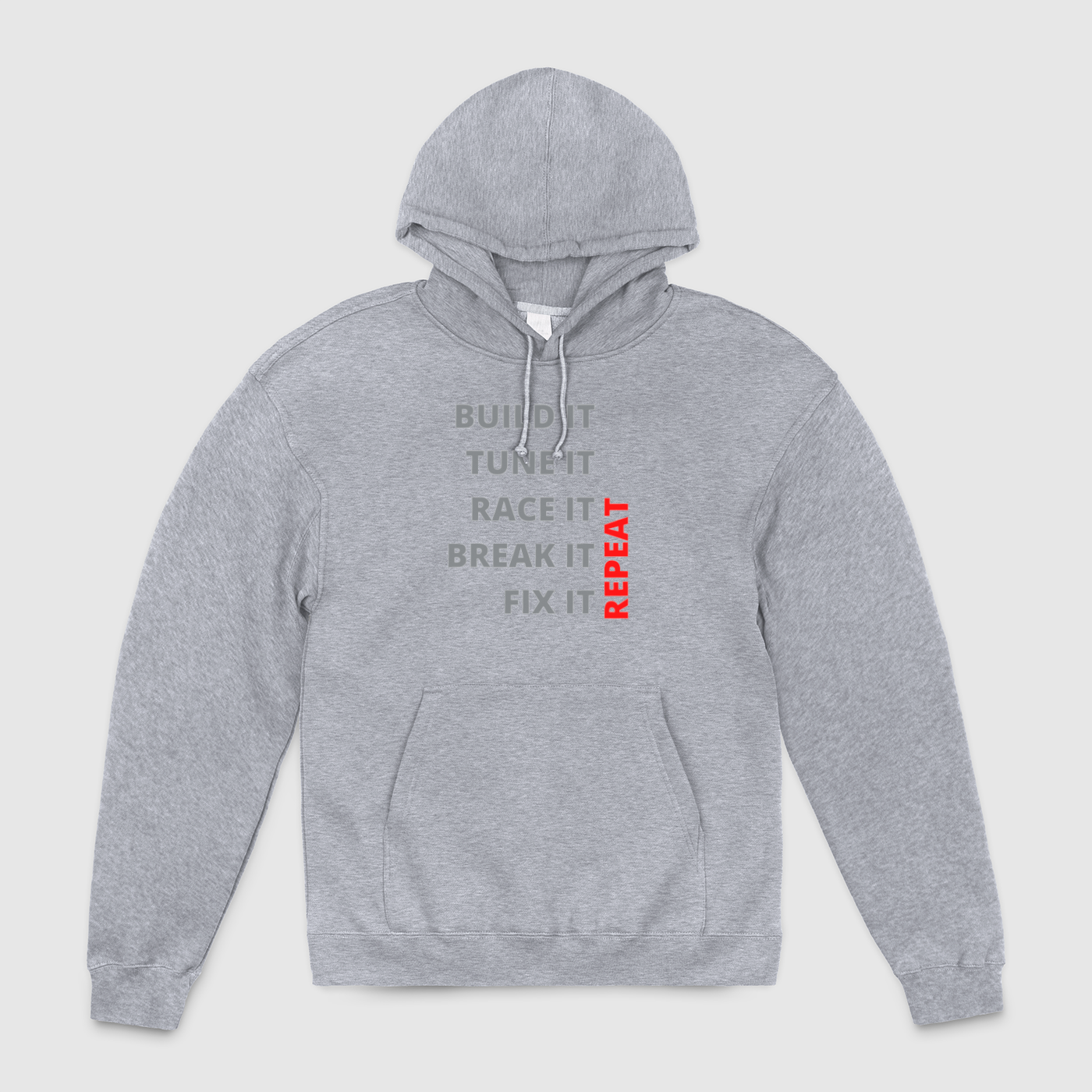 Race Car Process Unisex Pullover Hoodie