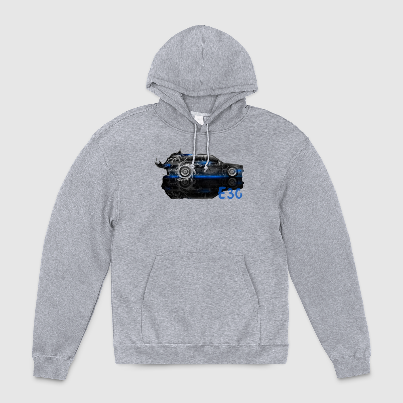 e30 Blue Splash Unisex Pullover Hoodie