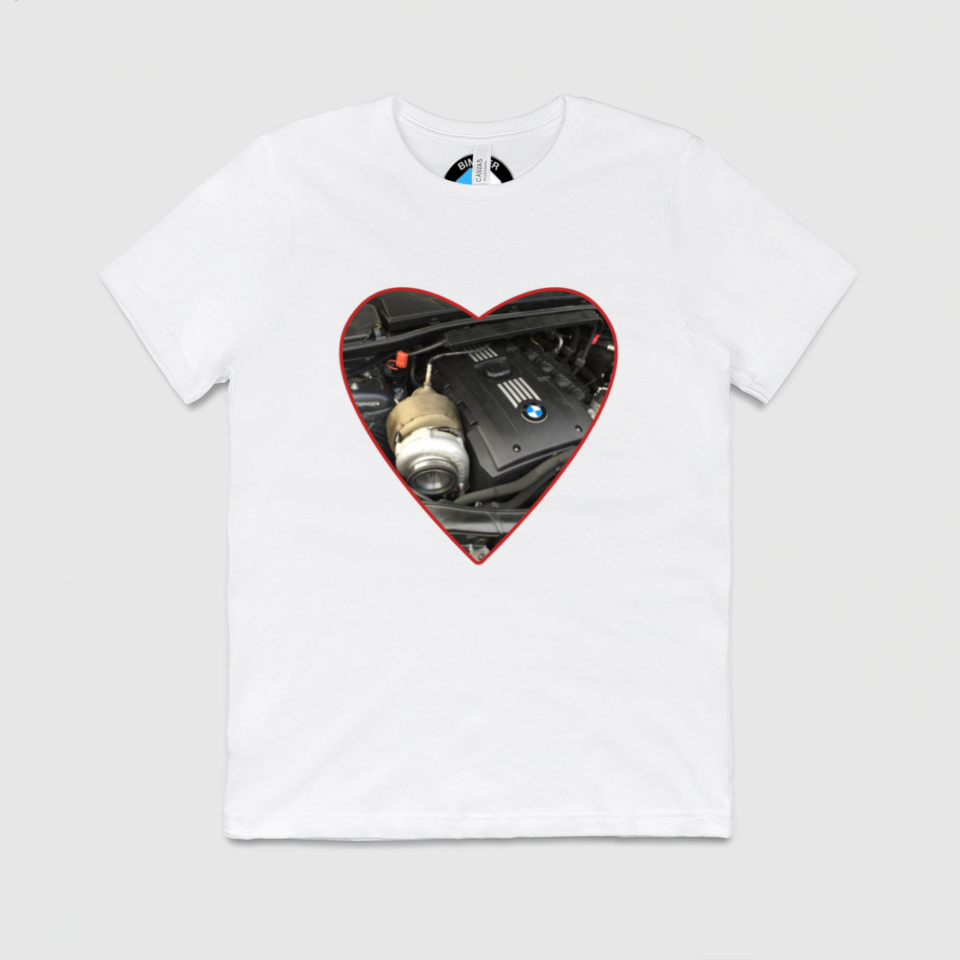 BMW Turbo Love Mens Crew Tee