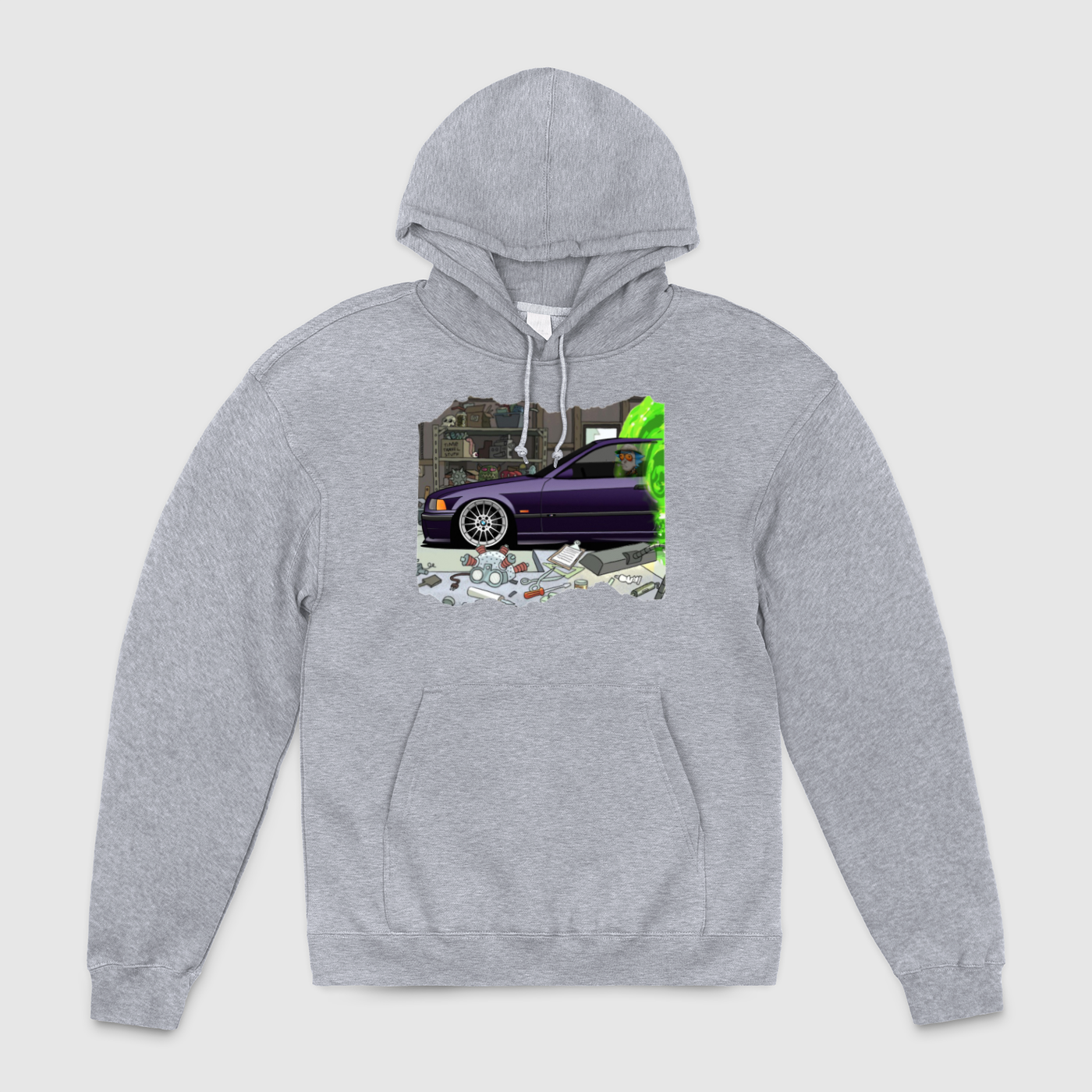 e36 Rick Faded Unisex Pullover Hoodie