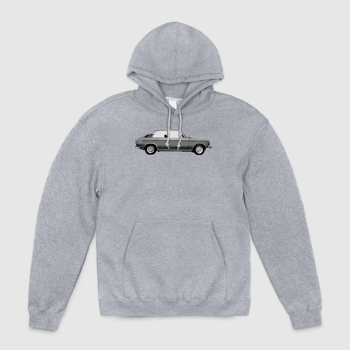 E6 Black and White Unisex Pullover Hoodie