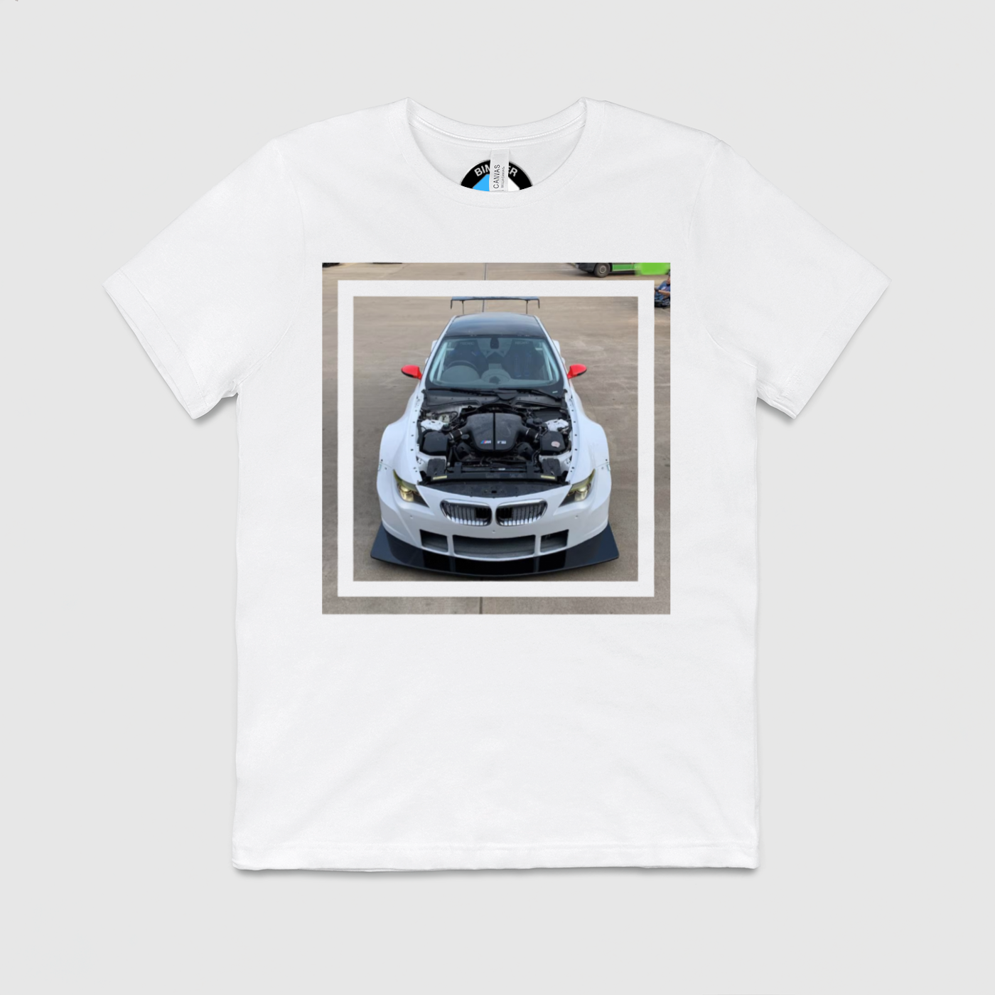 e63 M6 V10 Race Car Mens Crew Tee