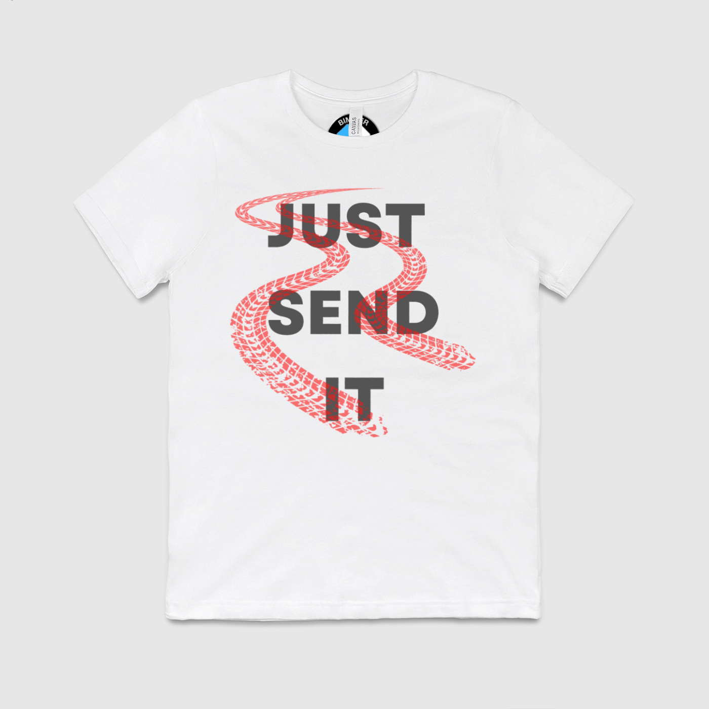 Just Send It Mens Crew Tee