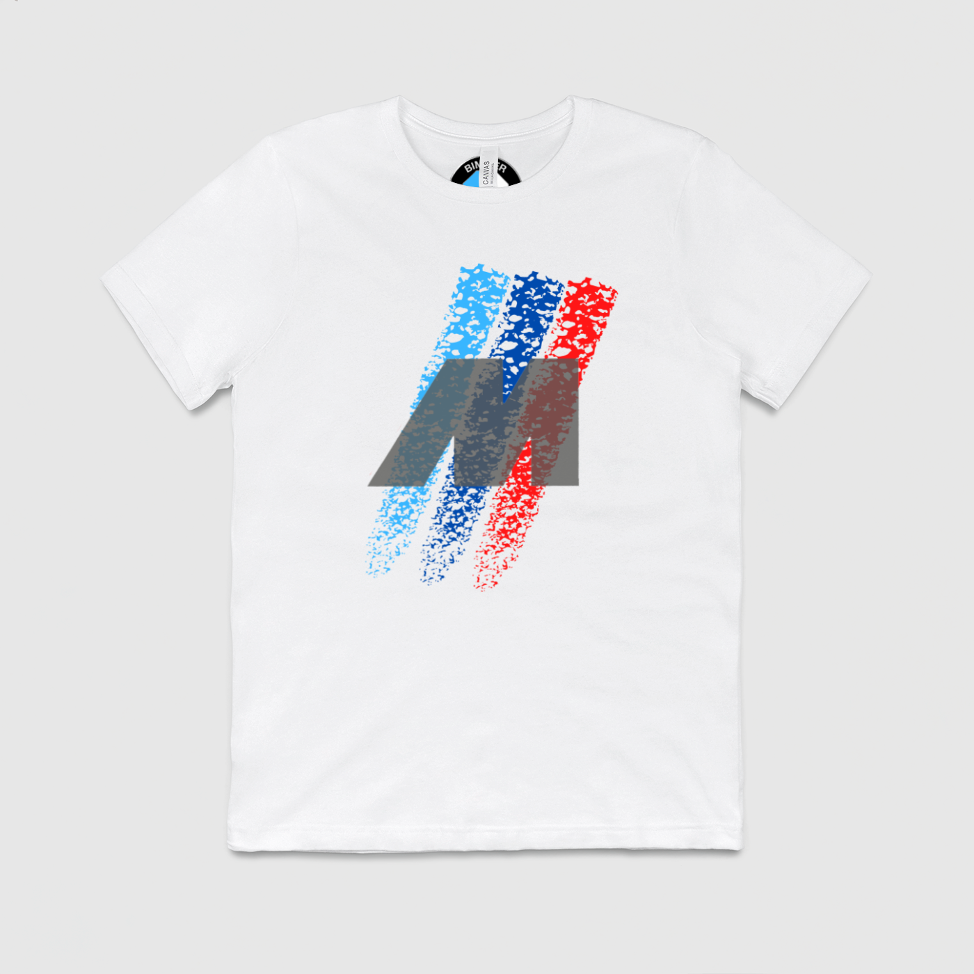 M In Stripes v2 Mens Crew Tee