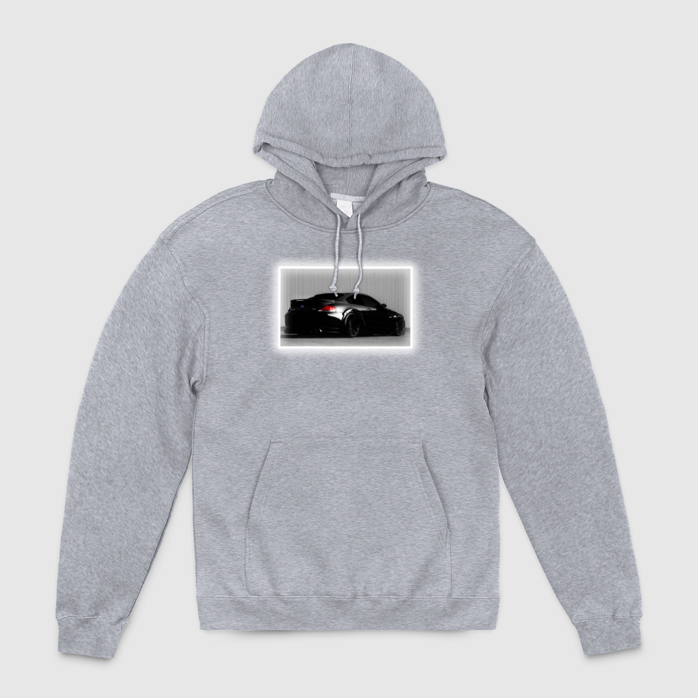 e63 White Glow Unisex Pullover Hoodie