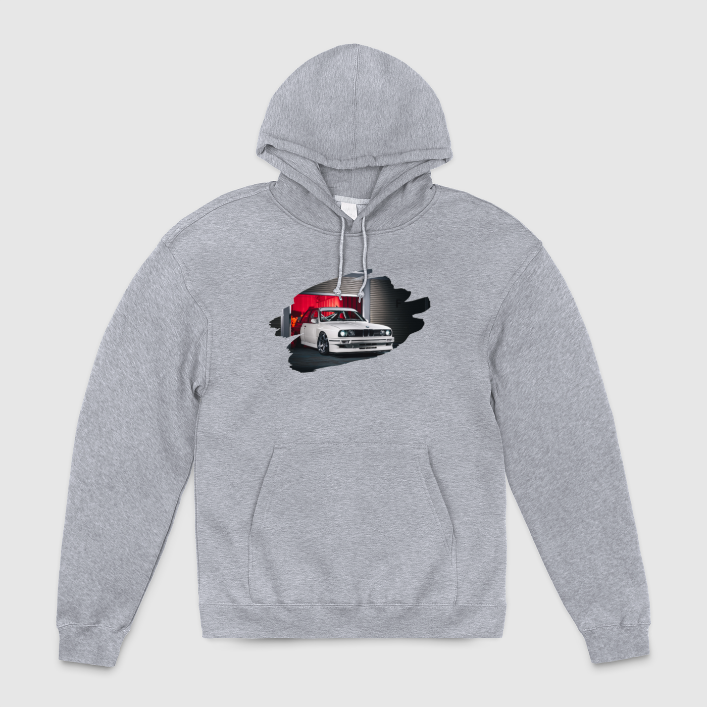 e30 Red Garage Unisex Pullover Hoodie