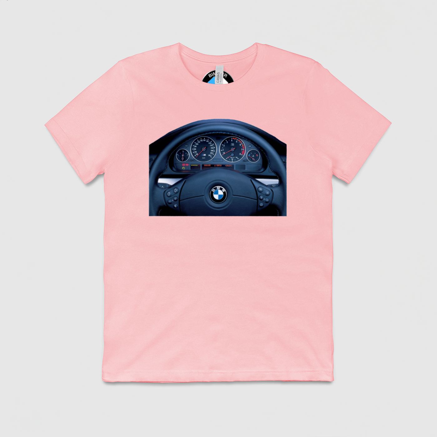 e39 Dashboard Mens Crew Tee, Bella + Canvas