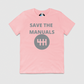 Save The Manuals Mens Crew Tee