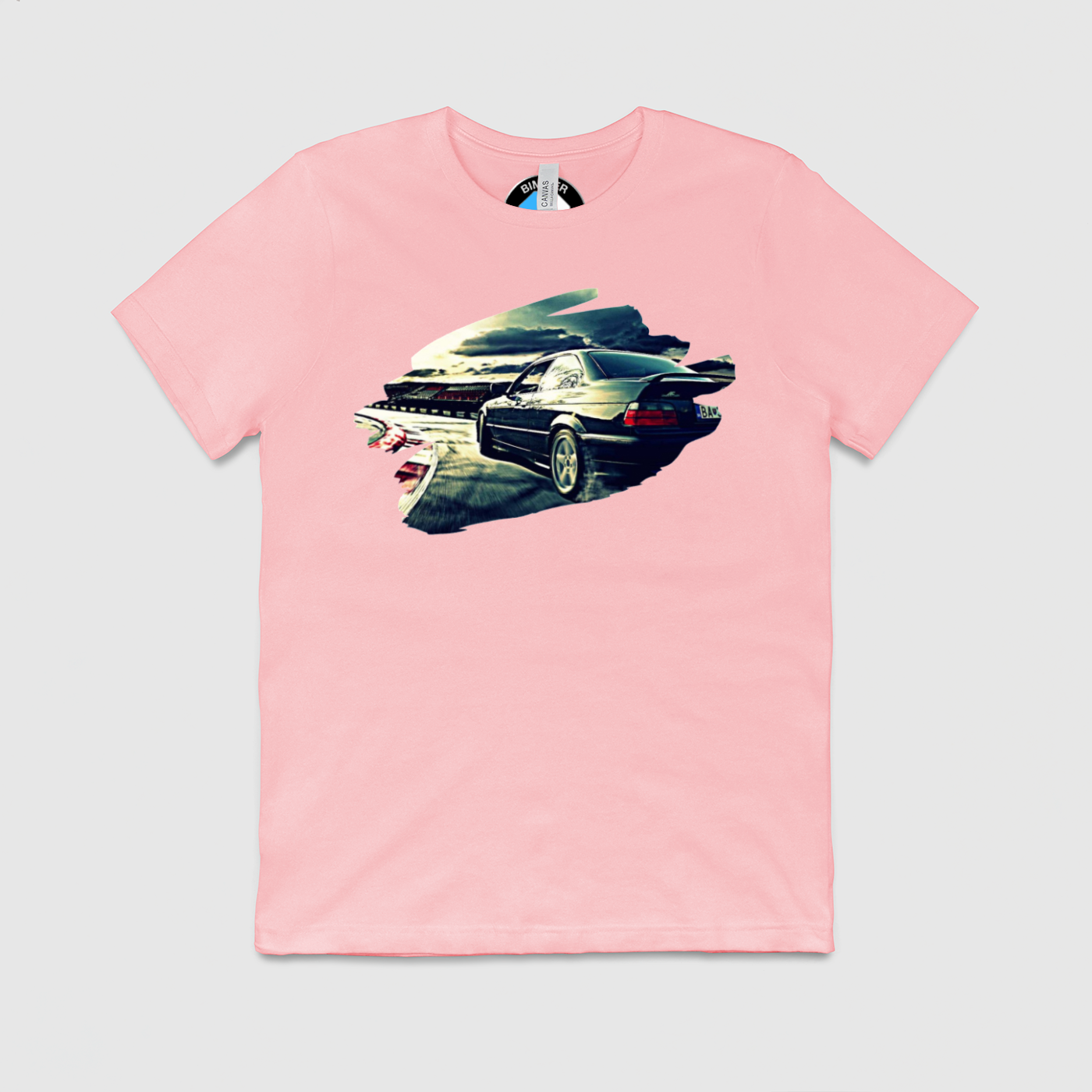 e36 Drift On Track Mens Crew Tee