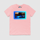 f10 Blue Glow Mens Crew Tee