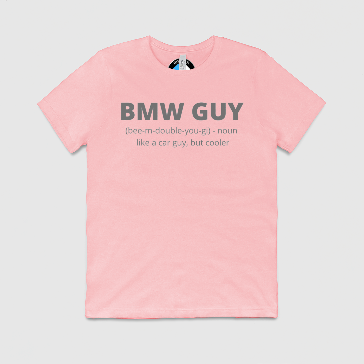 BMW Guy Defenition Mens Crew Tee