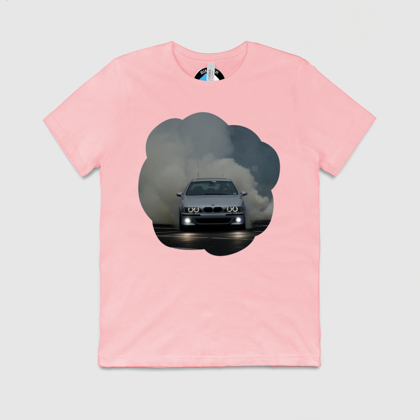 e39 Burnout Smoke Mens Crew Tee